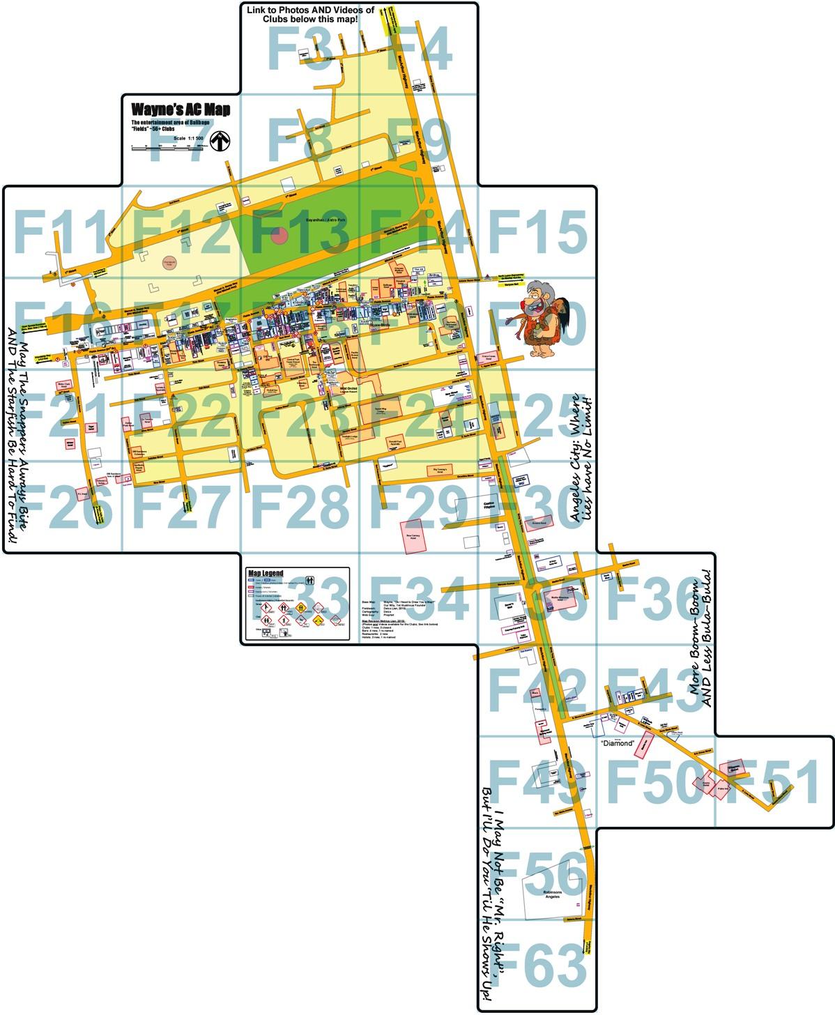 Angeles City Map